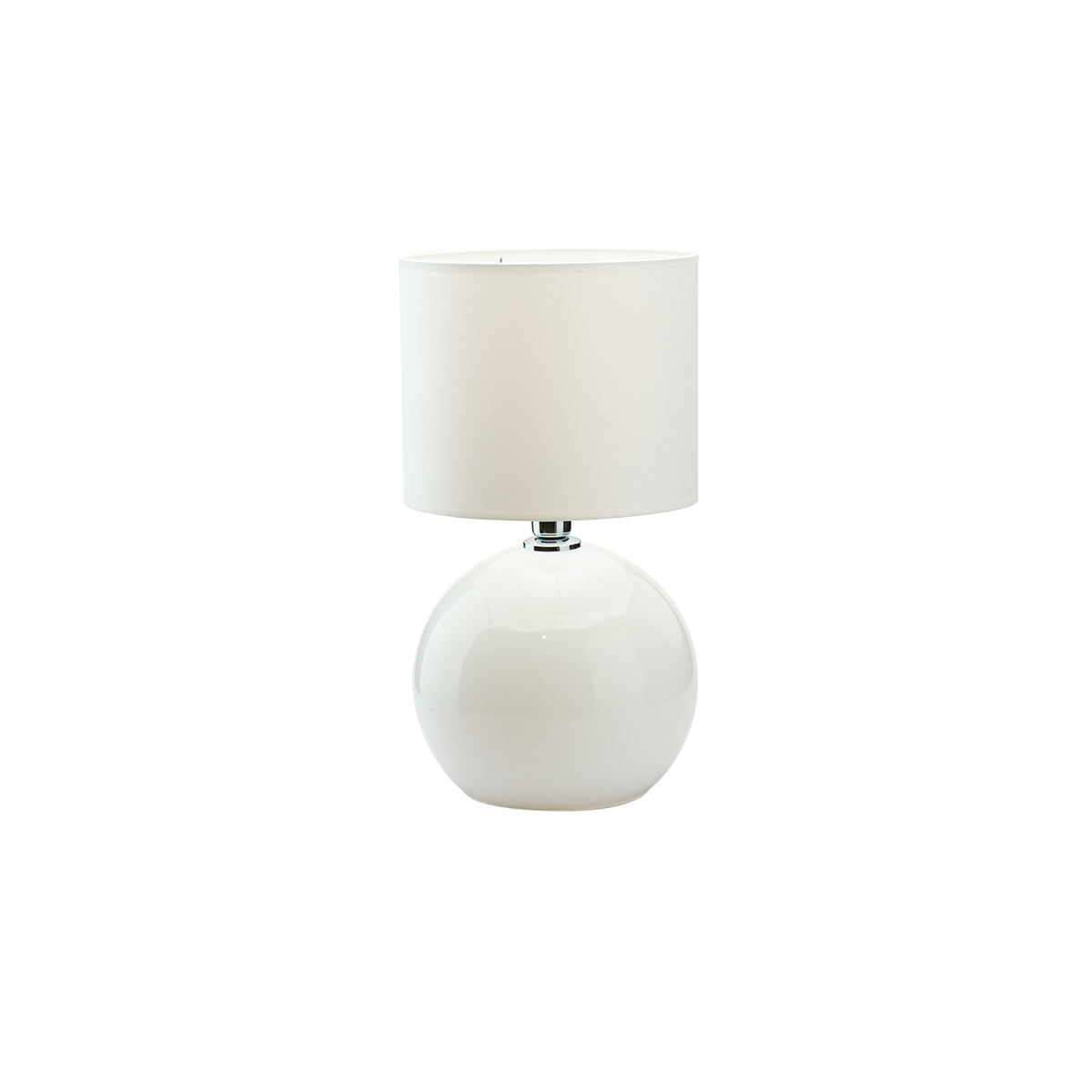 Lampka nocna TK-Lighting PALLA TKL5065 kolor - biały styl Nowoczesny  Glamour
