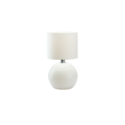 Lampka nocna TK-Lighting PALLA TKL5065 kolor - biały styl Nowoczesny  Glamour