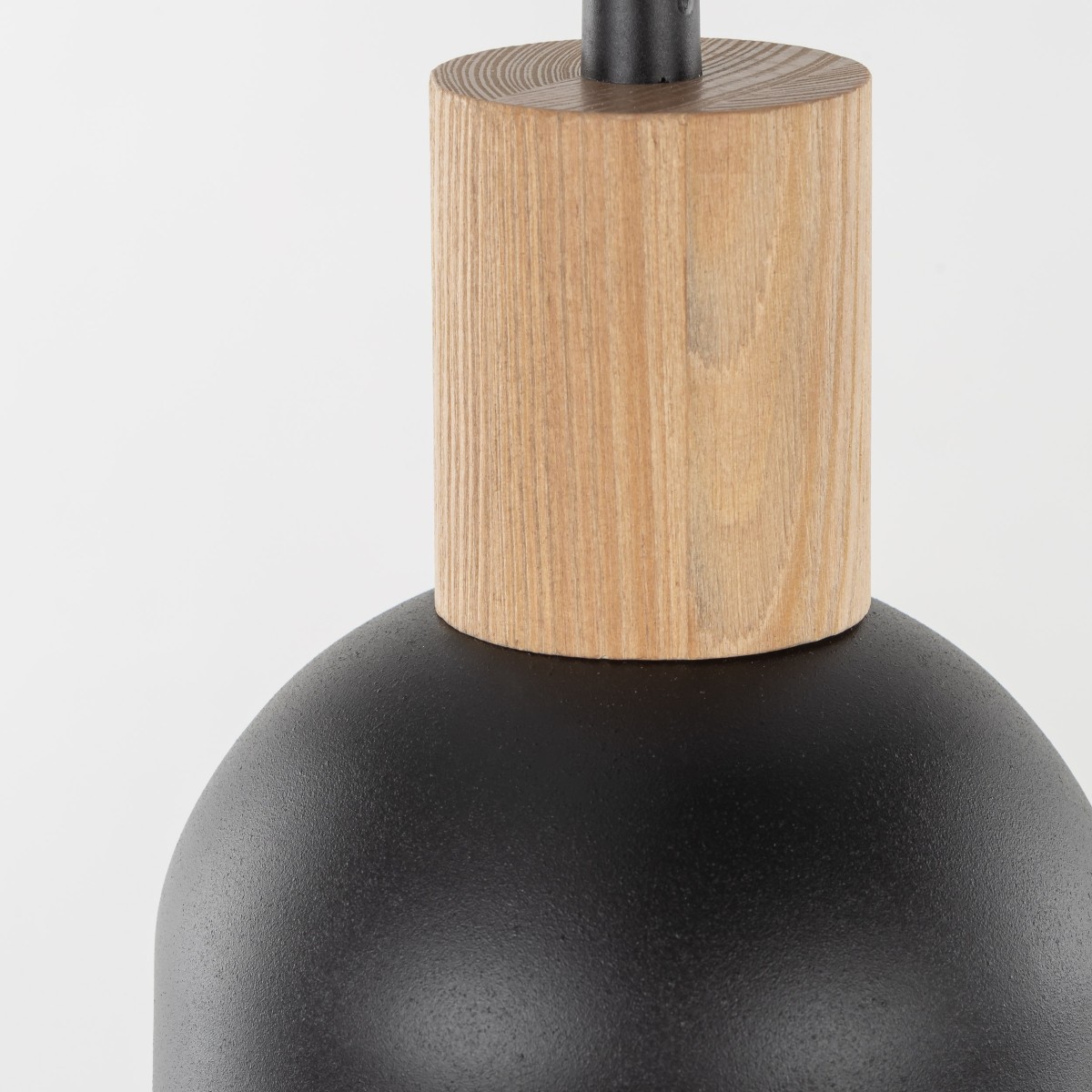 Lampa wisząca TK-Lighting CAIRO TKL4895  Lampa sufitowa kolor - sosna - czarny styl Nowoczesny  Rustykalny