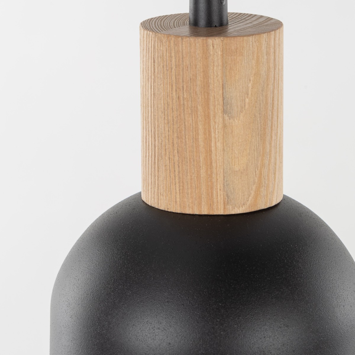 Lampa wisząca TK-Lighting CAIRO TKL4895  Lampa sufitowa kolor - sosna - czarny styl Nowoczesny  Rustykalny