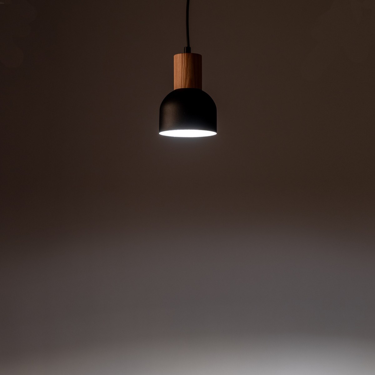 Lampa wisząca TK-Lighting CAIRO TKL4894  Lampa sufitowa kolor - sosna - czarny styl Nowoczesny  Rustykalny