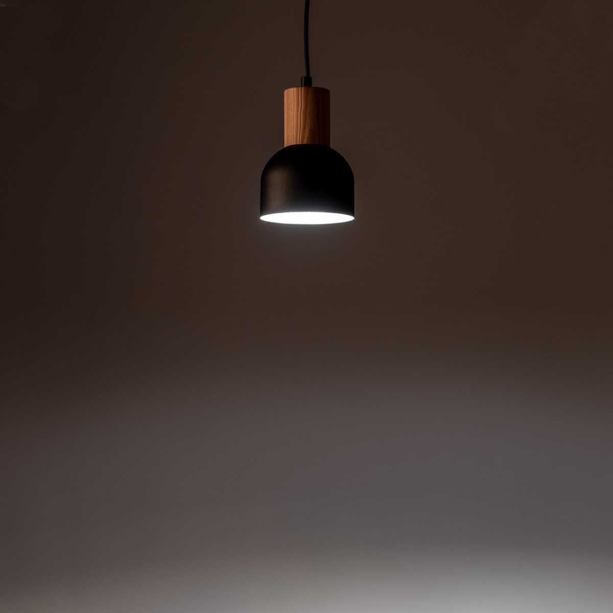 Lampa wisząca TK-Lighting CAIRO TKL4894  Lampa sufitowa kolor - sosna - czarny styl Nowoczesny  Rustykalny