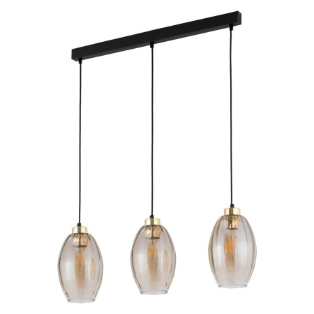 Lampa wisząca TK-Lighting SEBO TKL4635 kolor - złoty - czarny styl Glamour