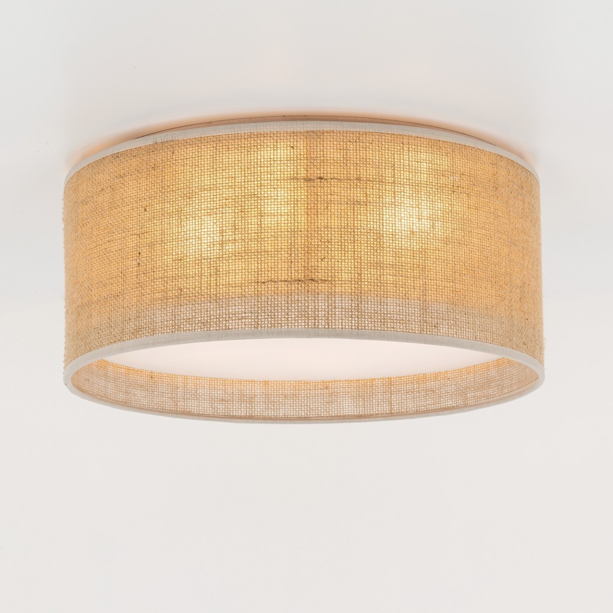 Lampa sufitowa TK-Lighting JUTA TKL5798 kolor - biały - juta styl Nowoczesny  Klasyczny