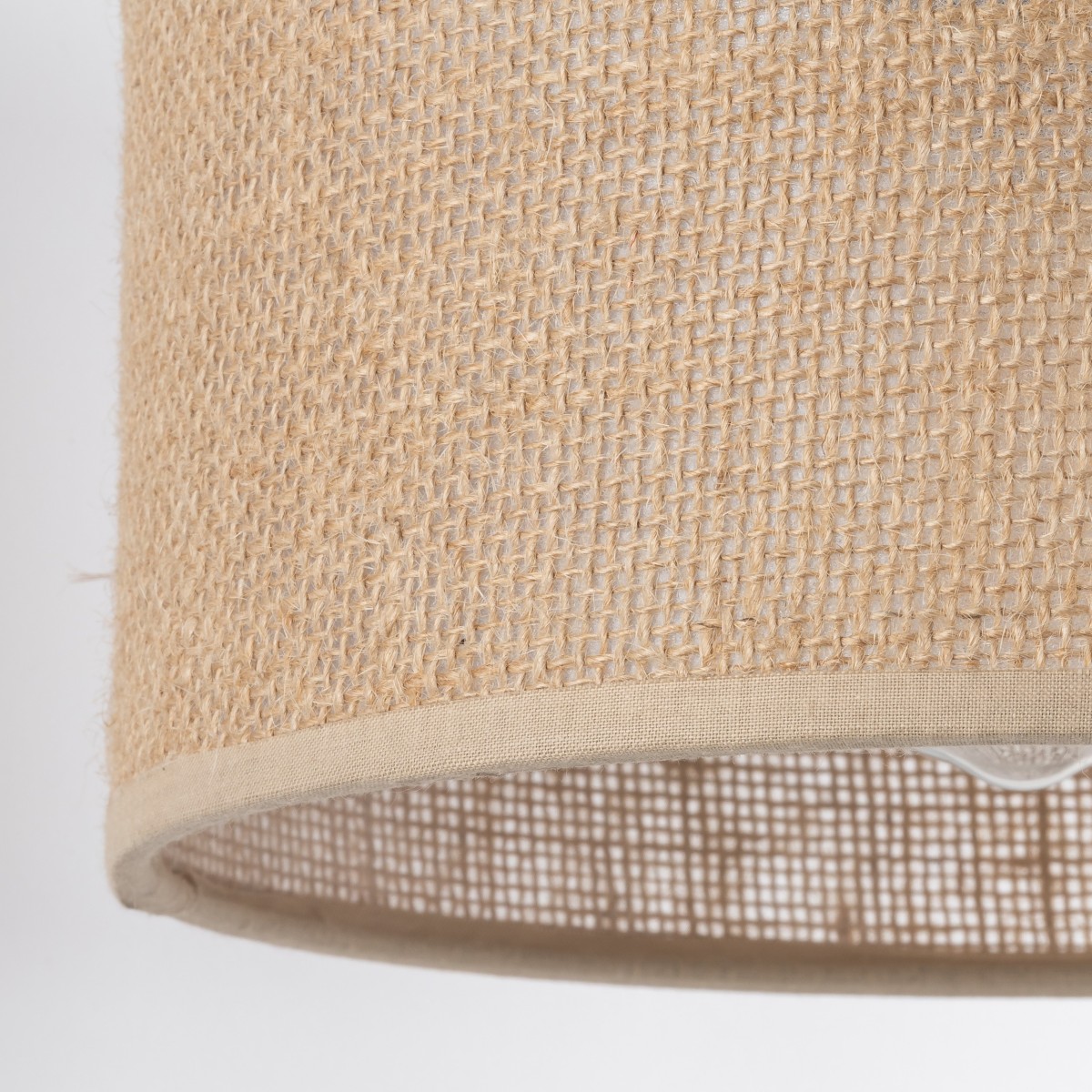 Lampa ścienna TK-Lighting JUTA TKL6858  Kinkiet kolor - czarny - juta styl Nowoczesny  Boho