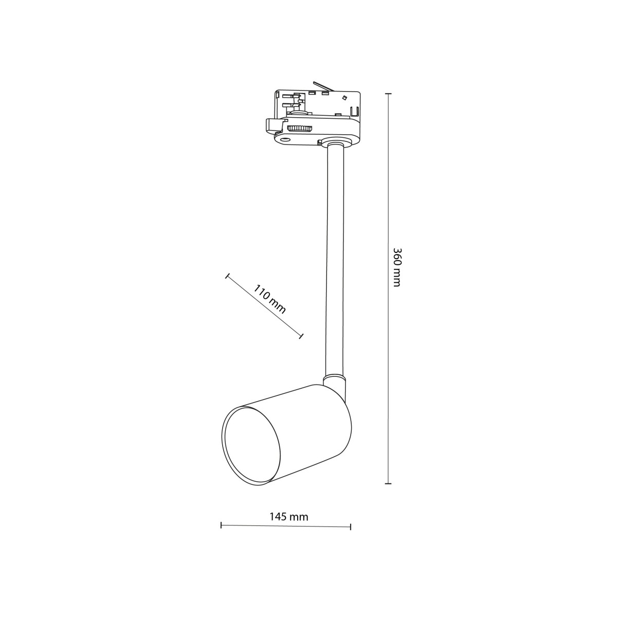 TK-Lighting TRACER TKL4930 kolor - biały styl Nowoczesny  Loftowy