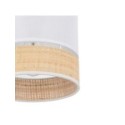 Lampa wisząca TK-Lighting PAGLIA TKL4766 kolor - biały - rafia styl Nowoczesny  Boho