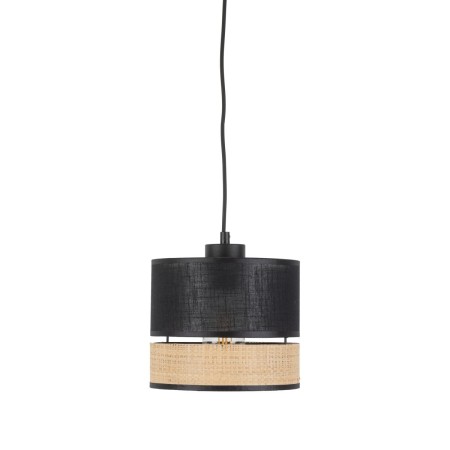 Lampa wisząca TK-Lighting PAGLIA TKL4765 kolor - czarny - rafia styl Nowoczesny  Boho