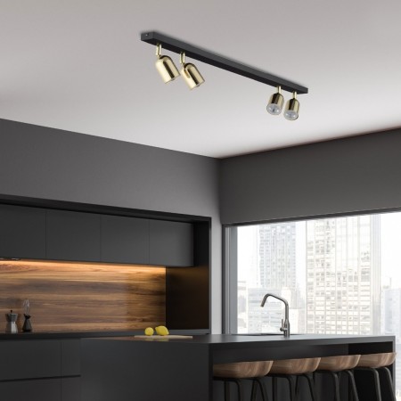 Lampa sufitowa TK-Lighting TOP TKL5619 kolor - złoty - czarny styl Nowoczesny  Industrialny