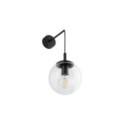 Lampa ścienna TK-Lighting ESME TKL5387  Kinkiet kolor - czarny - transparentny styl Nowoczesny  Loftowy