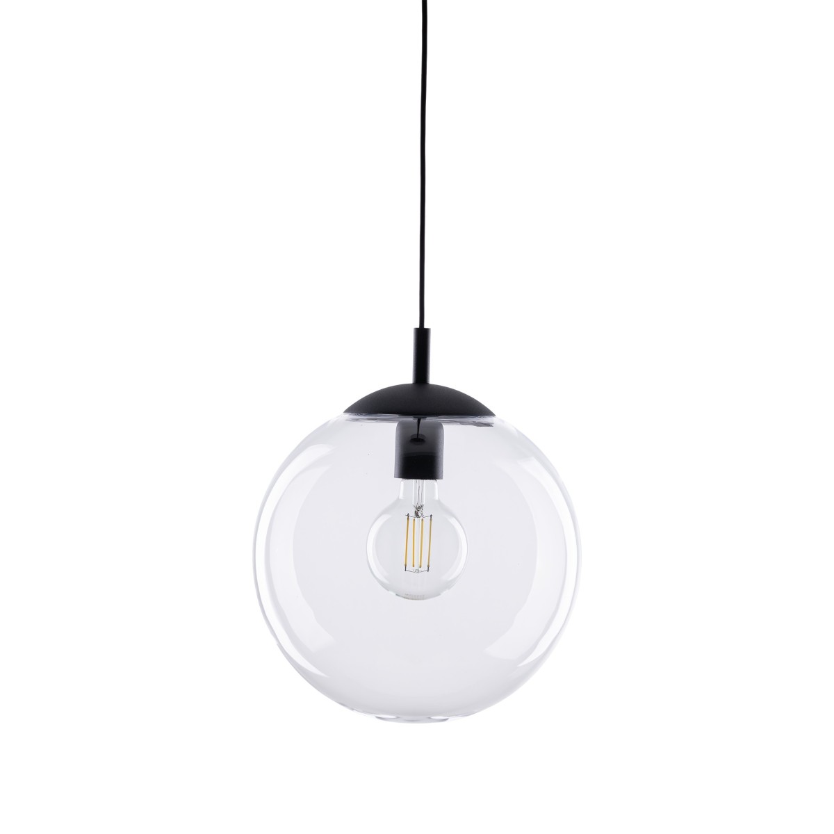Lampa wisząca TK-Lighting ESME TKL3268  Lampa sufitowa kolor - czarny - transparentny styl Nowoczesny  Klasyczny