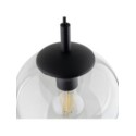 Lampa wisząca TK-Lighting ESME TKL3267  Lampa sufitowa kolor - czarny - transparentny styl Nowoczesny  Klasyczny
