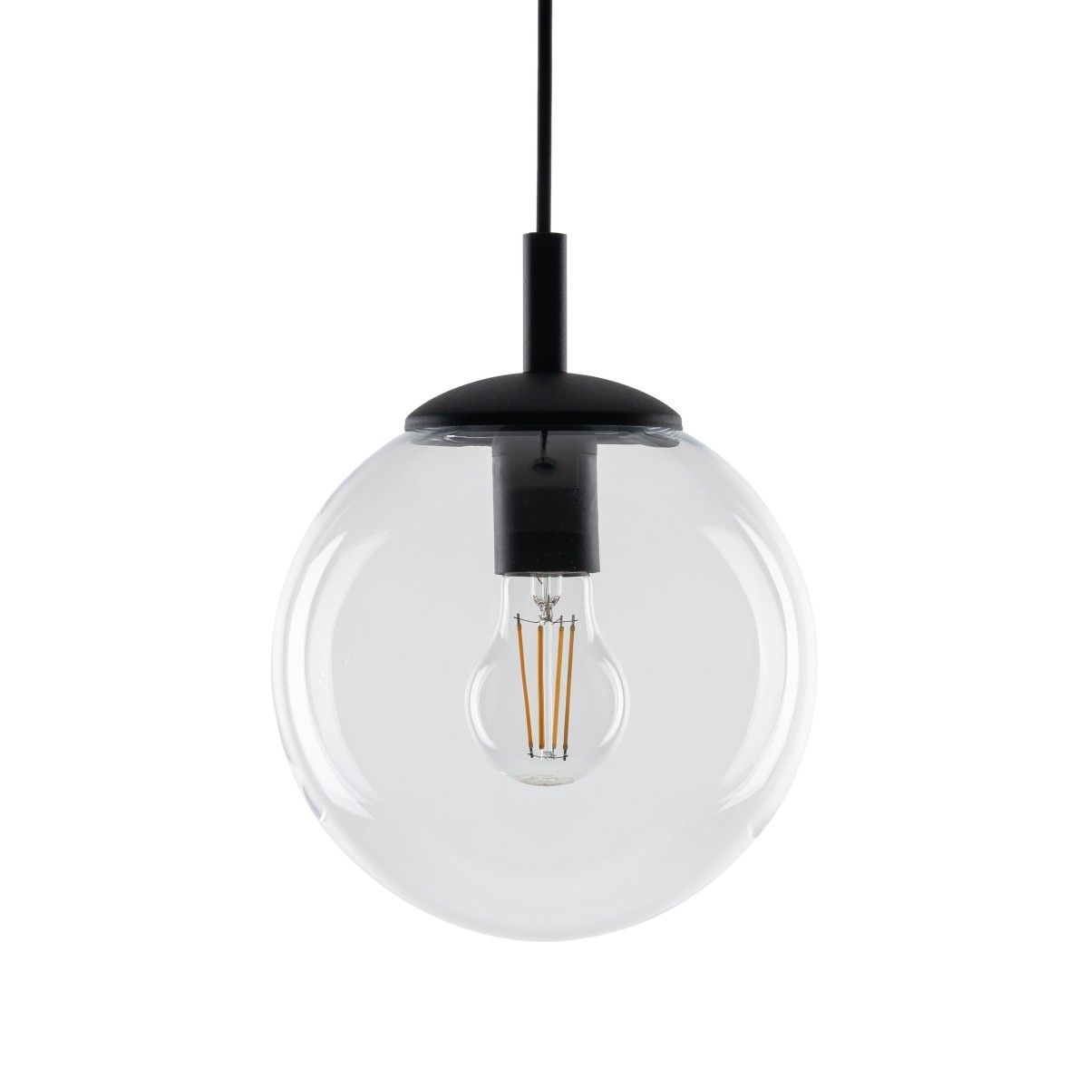 Lampa wisząca TK-Lighting ESME TKL3267  Lampa sufitowa kolor - czarny - transparentny styl Nowoczesny  Klasyczny