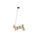 Lampa wisząca TK-Lighting ANABELLE TKL6571  Lampa sufitowa kolor - brązowy - bursztynowy styl Nowoczesny  Skandynawski