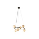 Lampa wisząca TK-Lighting ANABELLE TKL6571  Lampa sufitowa kolor - brązowy - bursztynowy styl Nowoczesny  Skandynawski