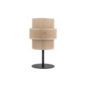Lampka nocna TK-Lighting CALISTO TKL5404 kolor - czarny - juta styl Nowoczesny  Boho