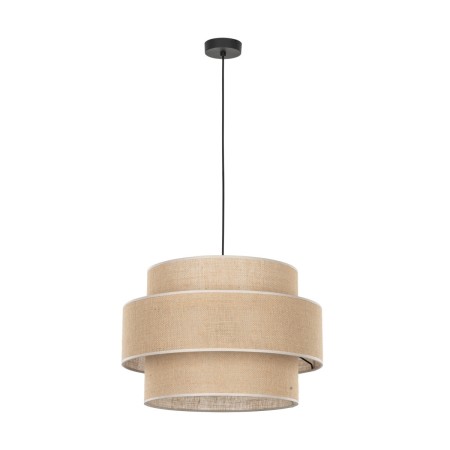 Lampa wisząca TK-Lighting CALISTO TKL5402 kolor - czarny - juta styl Nowoczesny  Boho