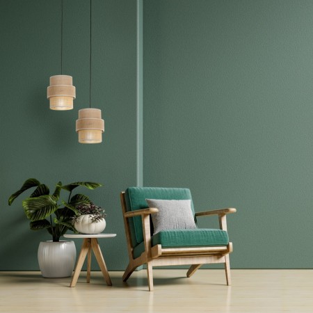 Lampa wisząca TK-Lighting CALISTO TKL5401  Lampa sufitowa kolor - czarny - juta styl Nowoczesny  Boho