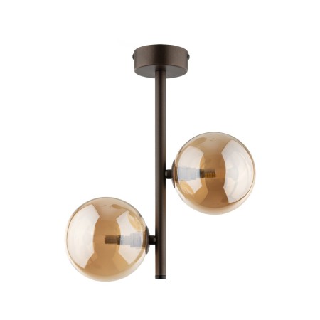 Lampa sufitowa TK-Lighting ESTERA TKL4528 kolor - brązowy - bursztynowy styl Nowoczesny  Loftowy