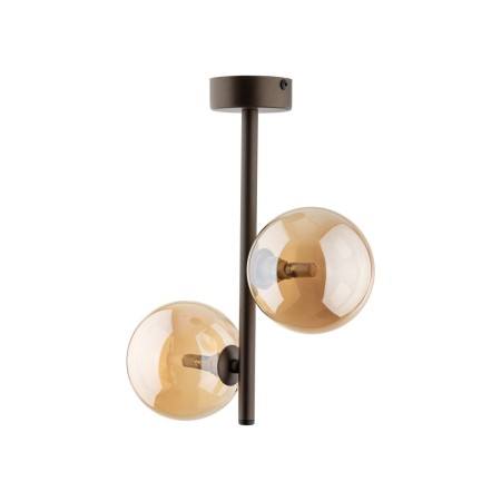 Lampa sufitowa TK-Lighting ESTERA TKL4528 kolor - brązowy - bursztynowy styl Nowoczesny  Loftowy