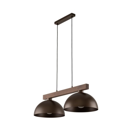 Lampa wisząca TK-Lighting OSLO TKL4507  Lampa sufitowa kolor - brązowy - orzech styl Nowoczesny  Rustykalny