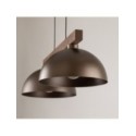 Lampa wisząca TK-Lighting OSLO TKL4507  Lampa sufitowa kolor - brązowy - orzech styl Nowoczesny  Rustykalny
