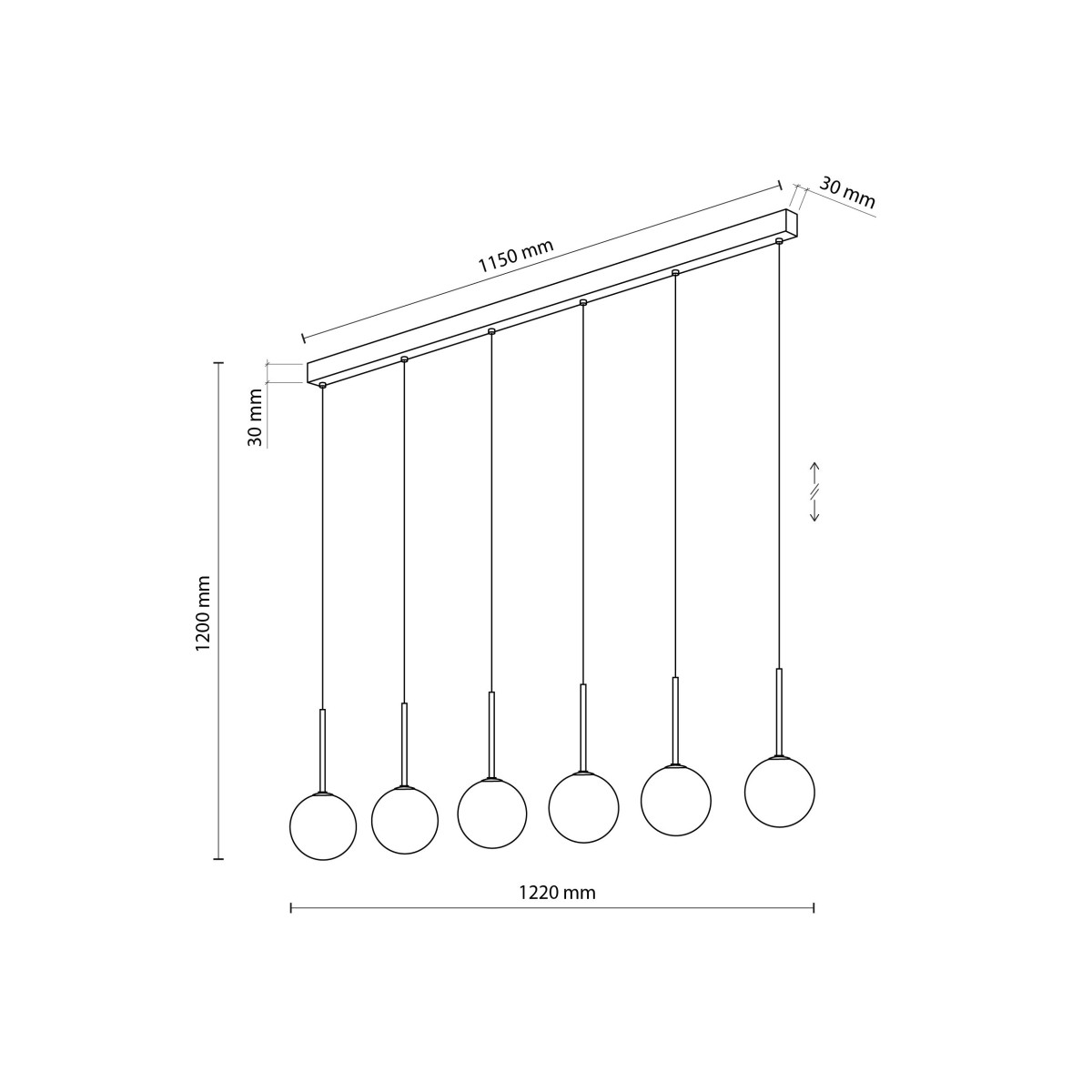 Lampa wisząca TK-Lighting MARTIN TKL4504  Lampa sufitowa kolor - czarny - biały styl Nowoczesny  Loftowy