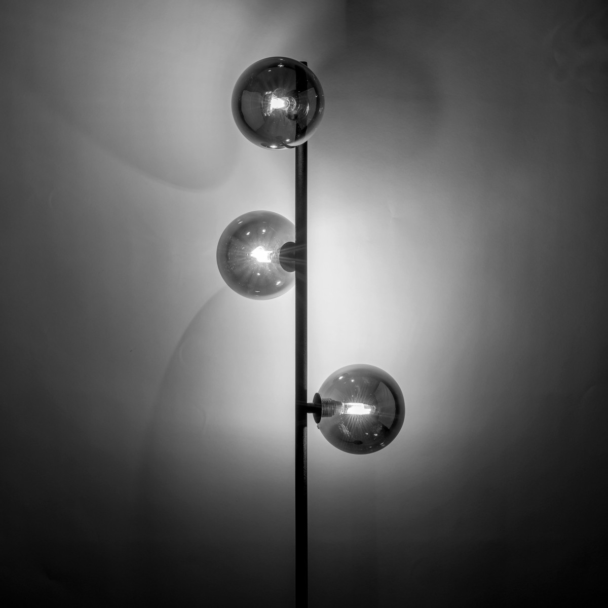 Lampa podłogowa TK-Lighting ESTERA TKL5717 kolor - czarny - grafitowy styl Nowoczesny  Glamour