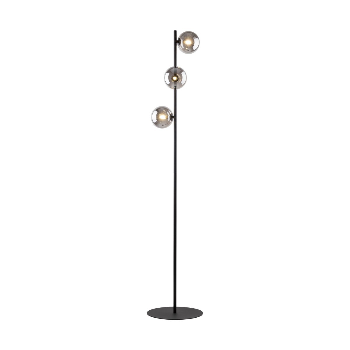 Lampa podłogowa TK-Lighting ESTERA TKL5717 kolor - czarny - grafitowy styl Nowoczesny  Glamour