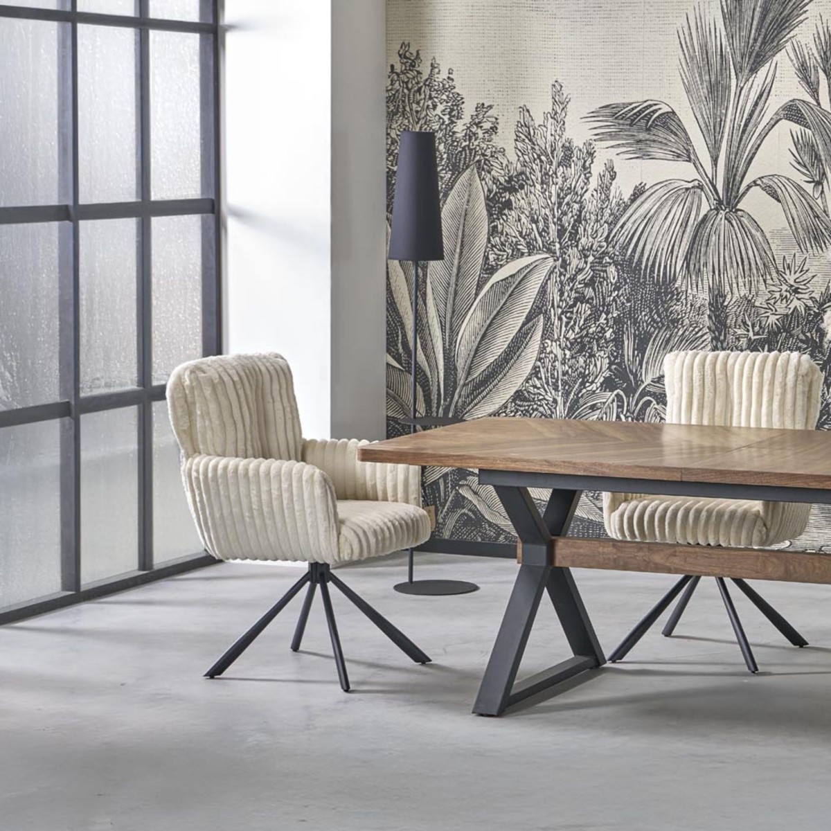 Lampa podłogowa TK-Lighting ZING TKL5959 kolor - czarny styl Nowoczesny  Minimalistyczny