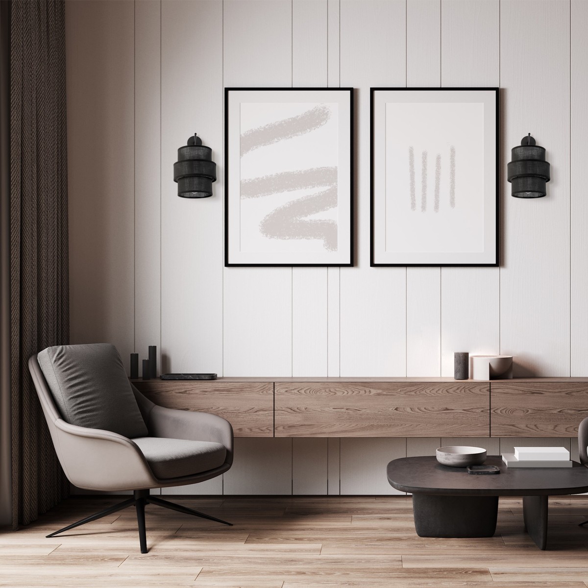 Kinkiet TK-Lighting CALISTO TKL5955 kolor - czarny styl Nowoczesny  Minimalistyczny