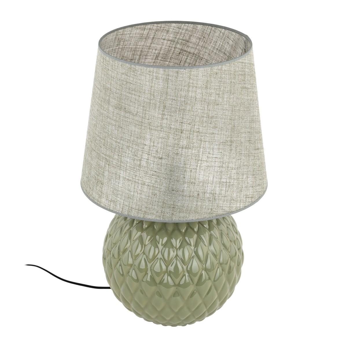 Lampka nocna TK-Lighting SANTANA TKL5903 kolor - zielony - złoty styl Nowoczesny  Glamour