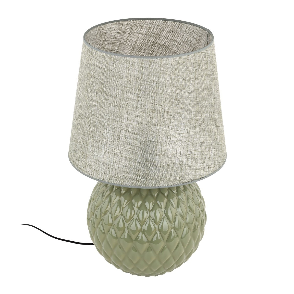 Lampka nocna TK-Lighting SANTANA TKL5903 kolor - zielony - złoty styl Nowoczesny  Glamour