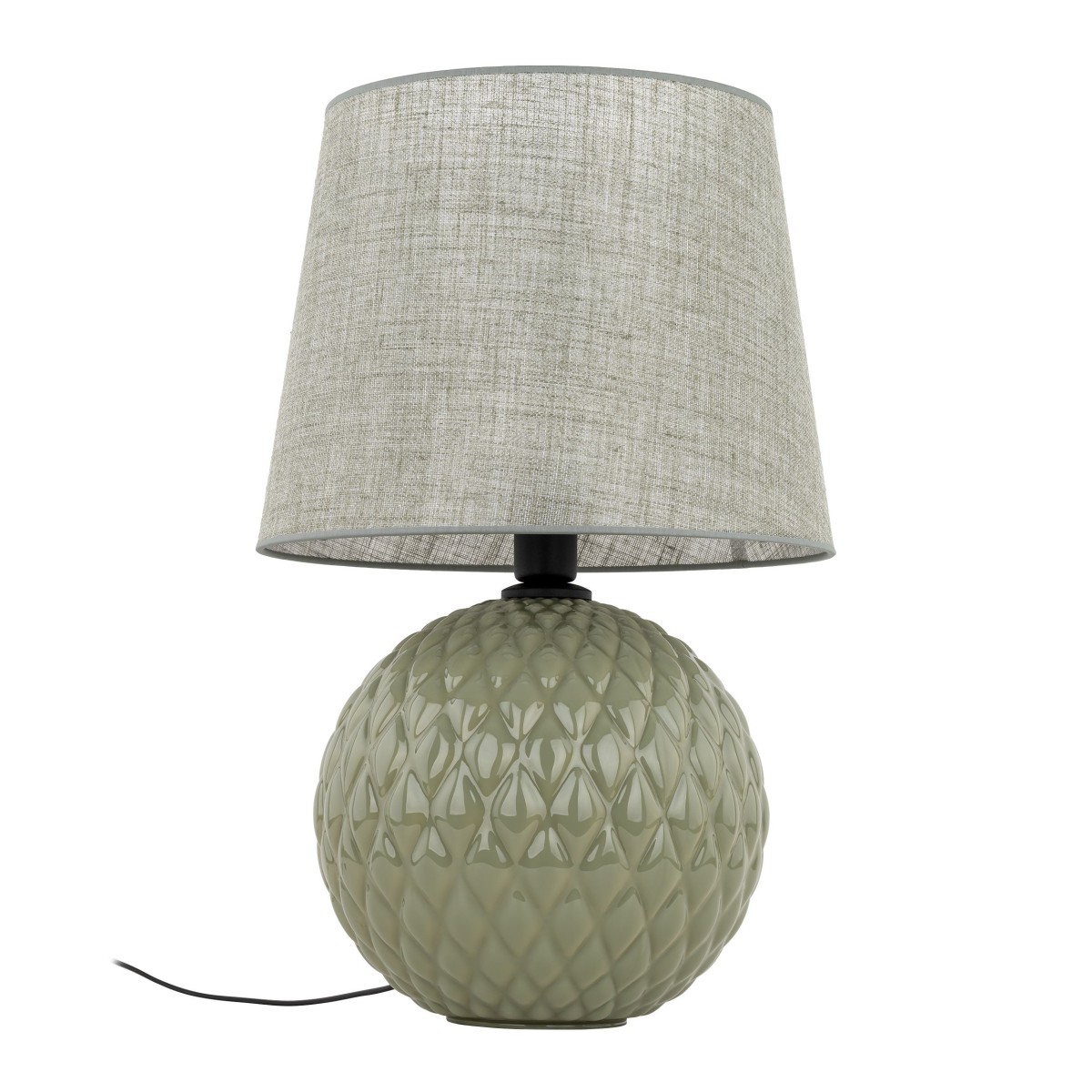 Lampka nocna TK-Lighting SANTANA TKL5903 kolor - zielony - złoty styl Nowoczesny  Glamour