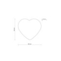 Lampa sufitowa TK-Lighting HEART TKL5924  Lampa ścienna kolor - biały - niebieski styl Nowoczesny  Klasyczny
