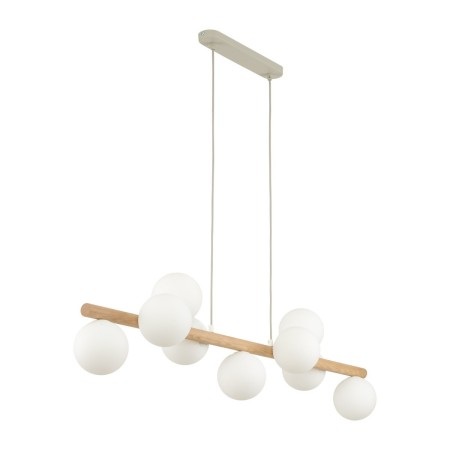 Lampa wisząca TK-Lighting ESTERA TKL5906  Lampa sufitowa kolor - sosna - biały styl Nowoczesny  Skandynawski