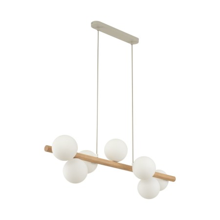 Lampa wisząca TK-Lighting ESTERA TKL5905  Lampa sufitowa kolor - sosna - biały styl Nowoczesny  Skandynawski