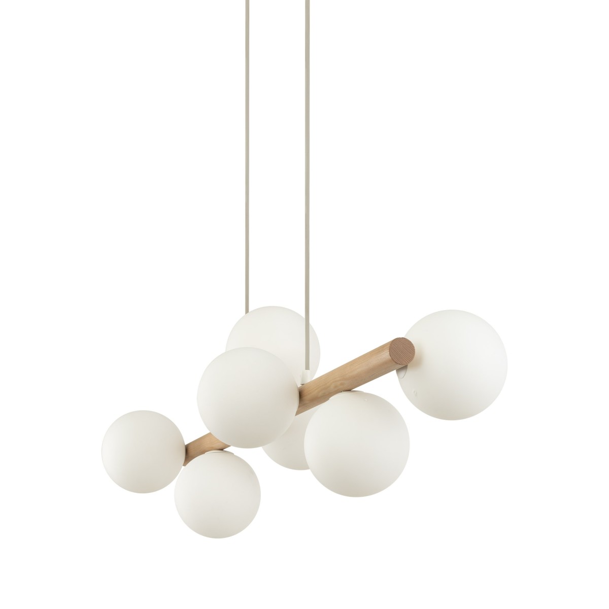 Lampa wisząca TK-Lighting ESTERA TKL5905  Lampa sufitowa kolor - sosna - biały styl Nowoczesny  Skandynawski