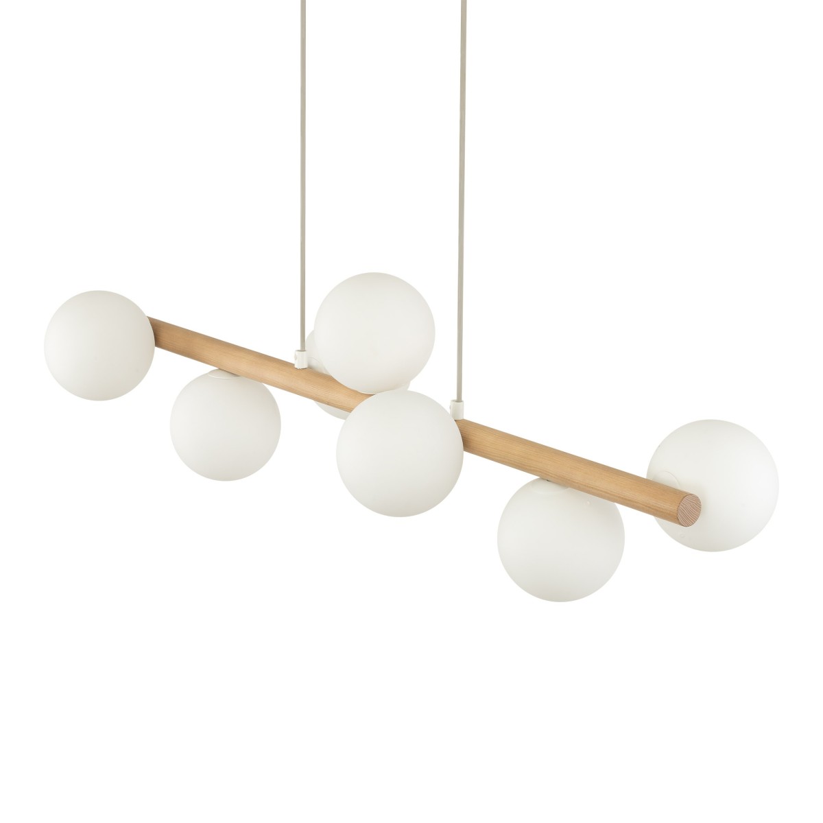 Lampa wisząca TK-Lighting ESTERA TKL5905  Lampa sufitowa kolor - sosna - biały styl Nowoczesny  Skandynawski