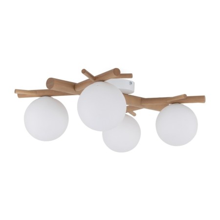 Lampa sufitowa TK-Lighting SHERON TKL5309  Lampa ścienna kolor - biały - sosna styl Nowoczesny  Boho
