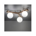 Lampa sufitowa TK-Lighting SHERON TKL5308  Lampa ścienna kolor - biały - sosna styl Nowoczesny  Boho