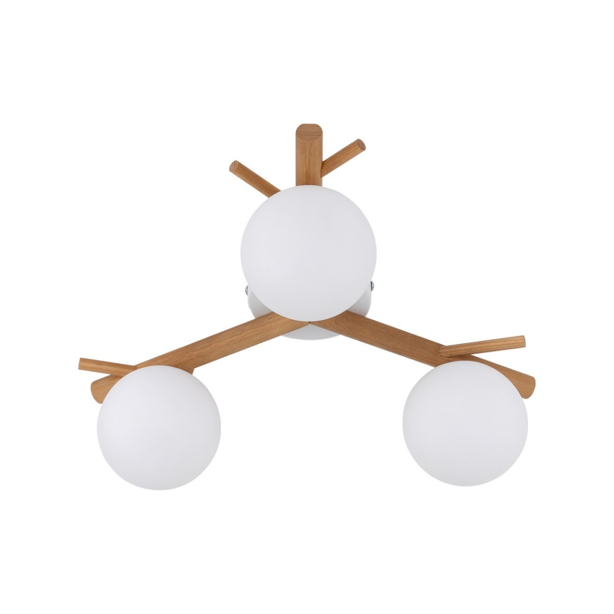 Lampa sufitowa TK-Lighting SHERON TKL5308  Lampa ścienna kolor - biały - sosna styl Nowoczesny  Boho