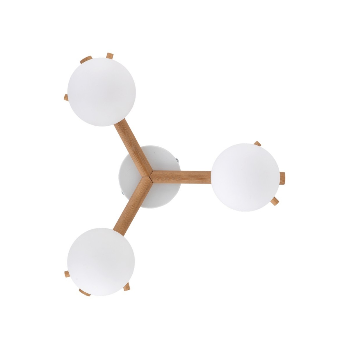 Lampa sufitowa TK-Lighting SHERON TKL5308  Lampa ścienna kolor - biały - sosna styl Nowoczesny  Boho