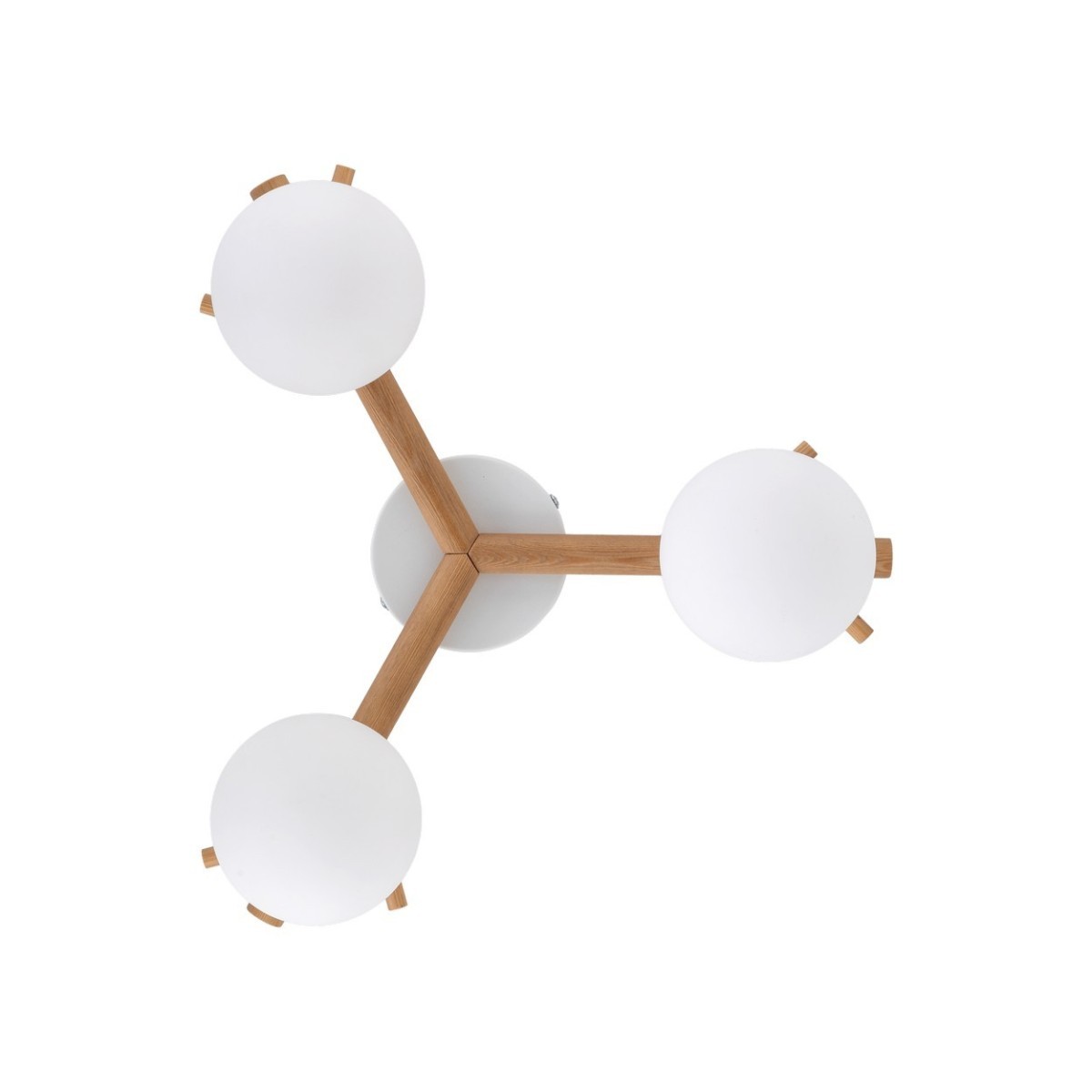 Lampa sufitowa TK-Lighting SHERON TKL5308  Lampa ścienna kolor - biały - sosna styl Nowoczesny  Boho