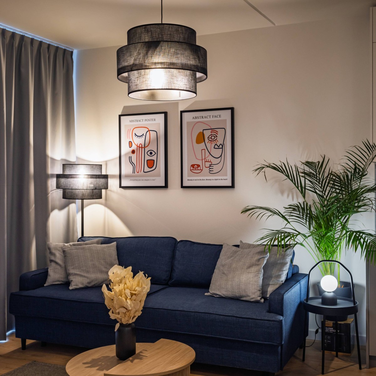 Lampa podłogowa TK-Lighting CALISTO TKL5896 kolor - czarny styl Nowoczesny  Minimalistyczny