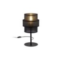 Lampka nocna TK-Lighting CALISTO TKL5895 kolor - czarny styl Nowoczesny  Minimalistyczny