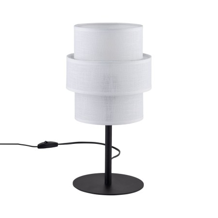 Lampka nocna TK-Lighting CALISTO TKL5893 kolor - czarny - biały styl Nowoczesny  Skandynawski