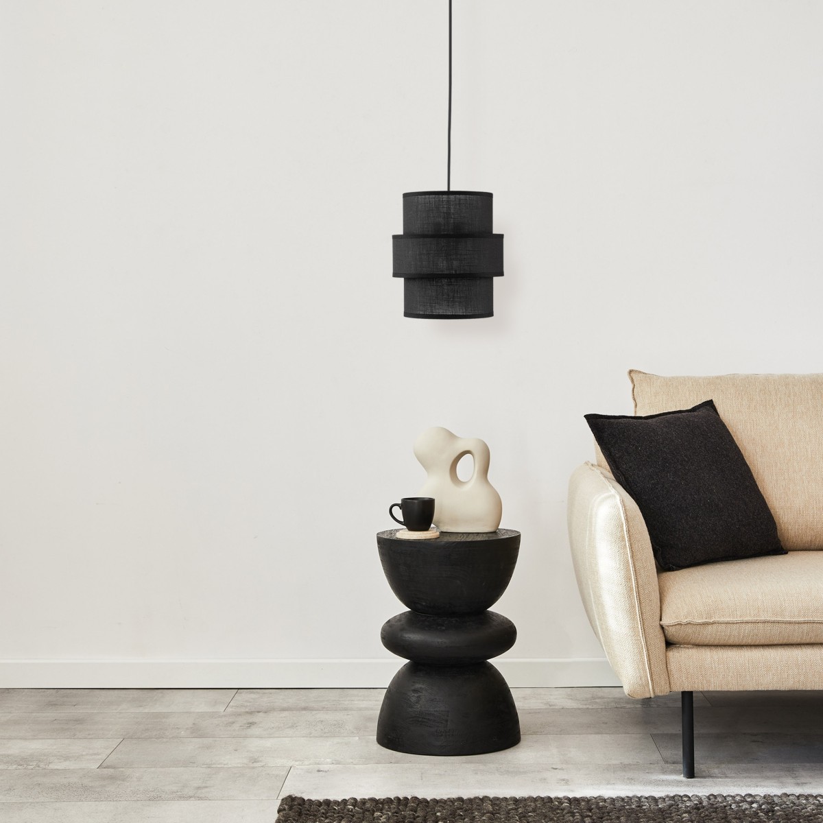 Lampa wisząca TK-Lighting CALISTO TKL5306 kolor - czarny styl Nowoczesny  Minimalistyczny