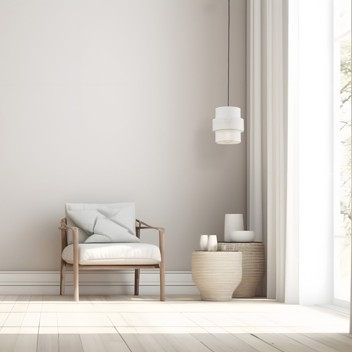 Lampa wisząca TK-Lighting CALISTO TKL5094 kolor - czarny - biały styl Nowoczesny  Skandynawski