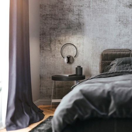 Lampa ścienna TK-Lighting ANABELLE TKL5256  Kinkiet kolor - czarny - grafitowy styl Nowoczesny  Glamour